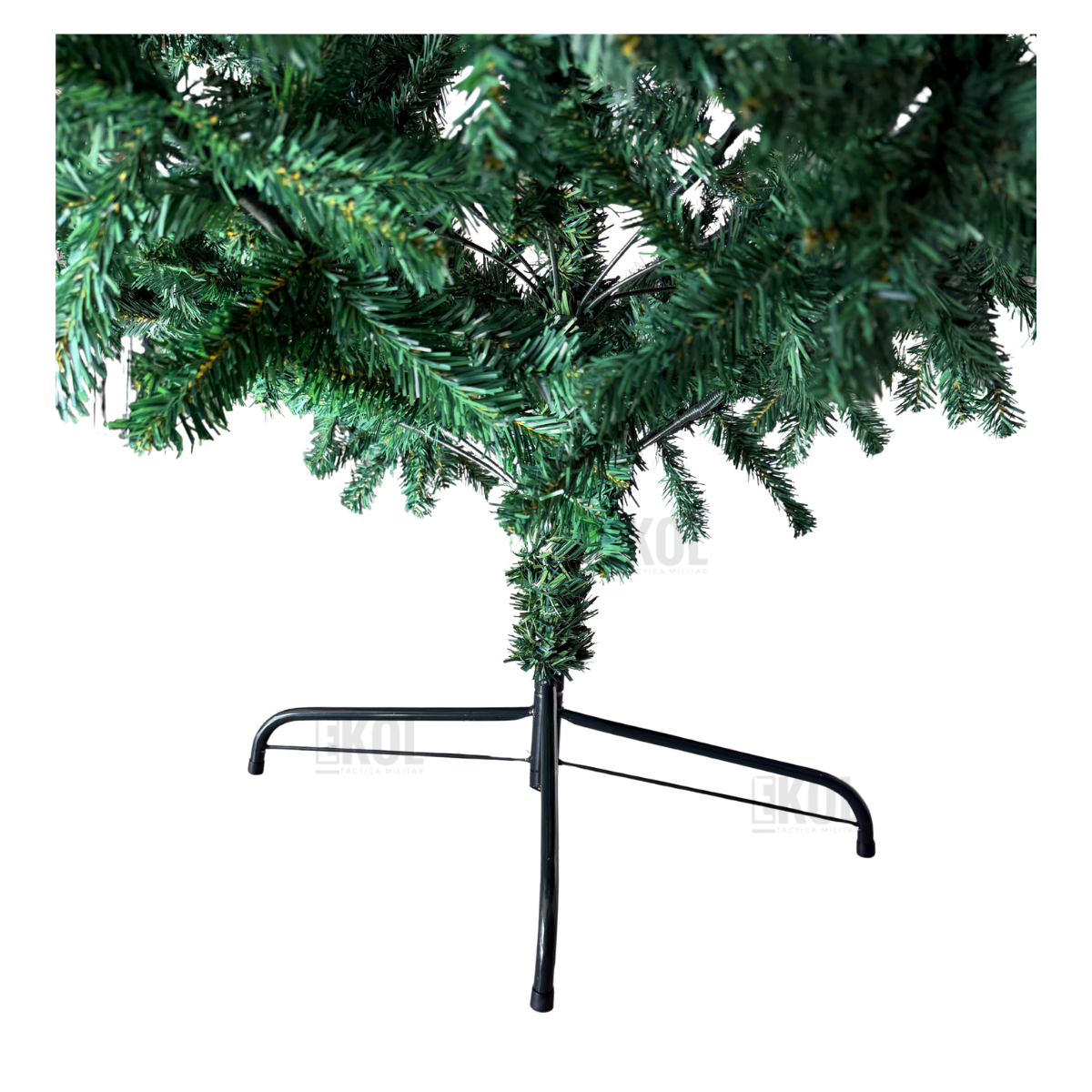 Árbol De Navidad Premium Frondoso 2.10 M Con 1000 Ramas Color Verde Clásico-2