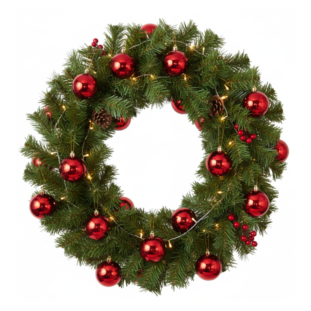 Pack 12 Esferas Navidad 12cm Decoración Colgantes-3