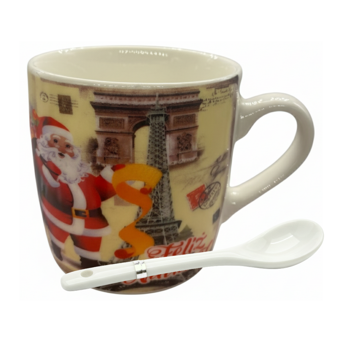 Taza De Navidad Ideal Para Regalo Viejo Pascuero Navidad 2025-3