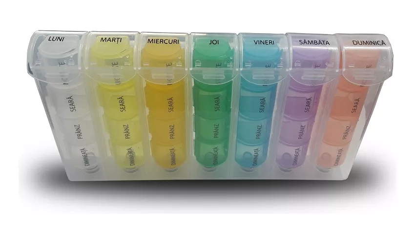 Pastillero Semanal Mensual Organizador Pastillas-1