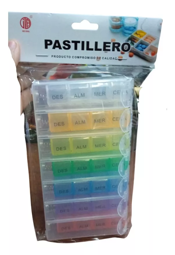 Pastillero Semanal Mensual Organizador Pastillas-2