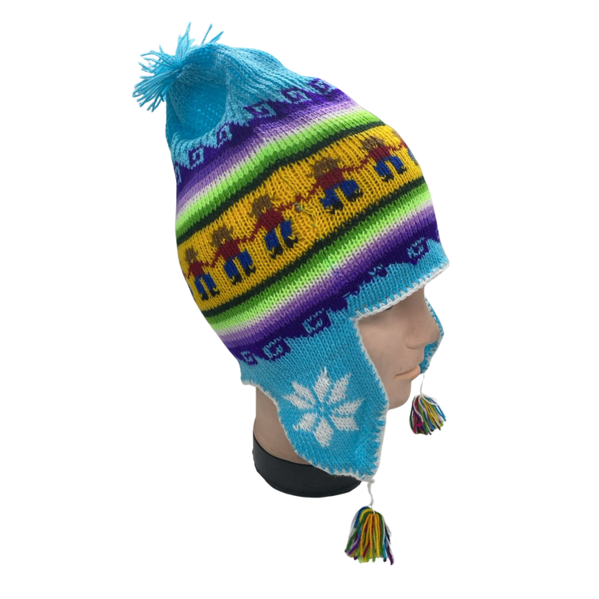 Gorro Chullo Lana Con Polar Tapa Oreja Varios Diseños-4
