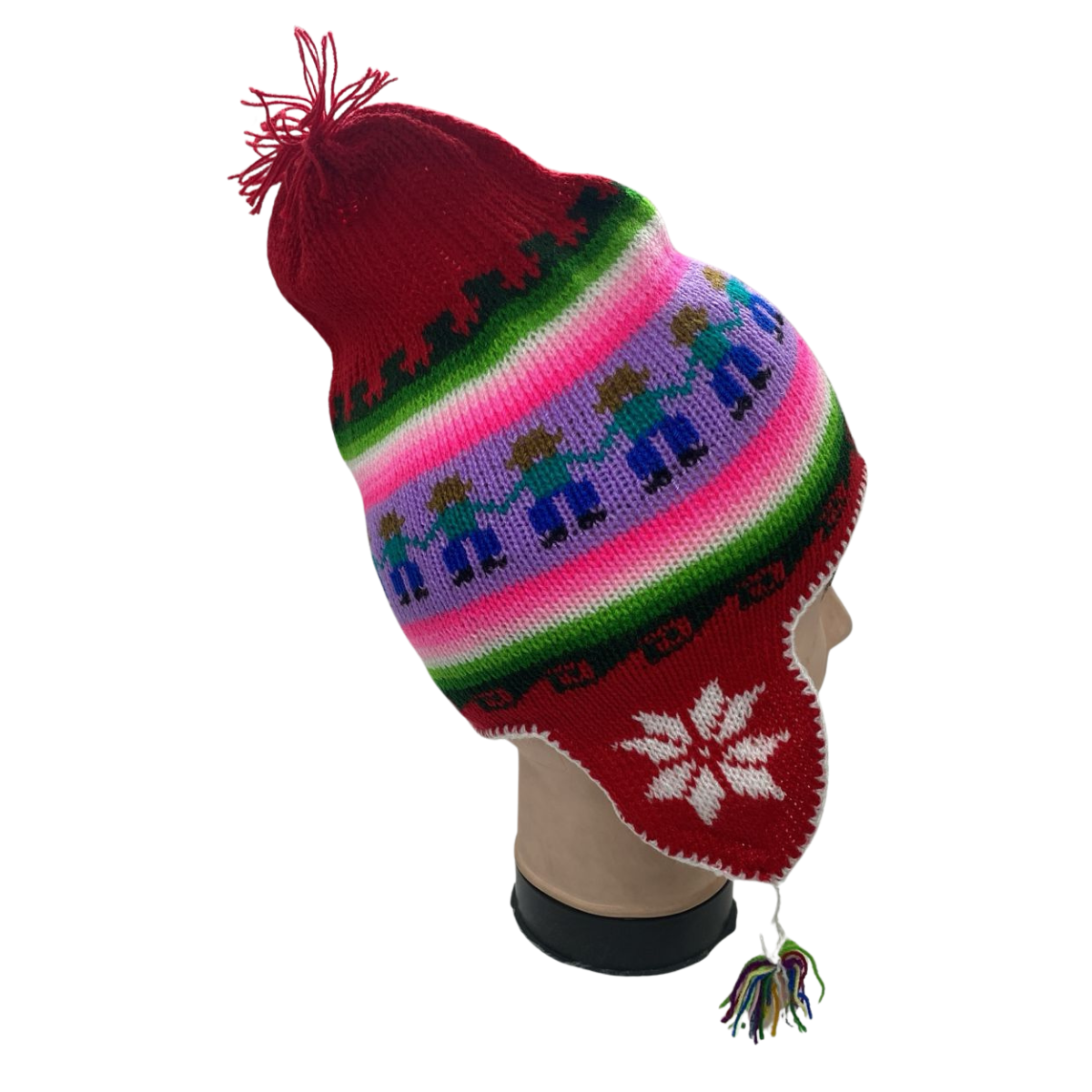 Gorro Chullo Lana Con Polar Tapa Oreja Varios Diseños-5