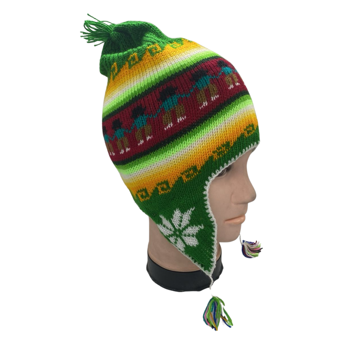 Gorro Chullo Lana Con Polar Tapa Oreja Varios Diseños-1