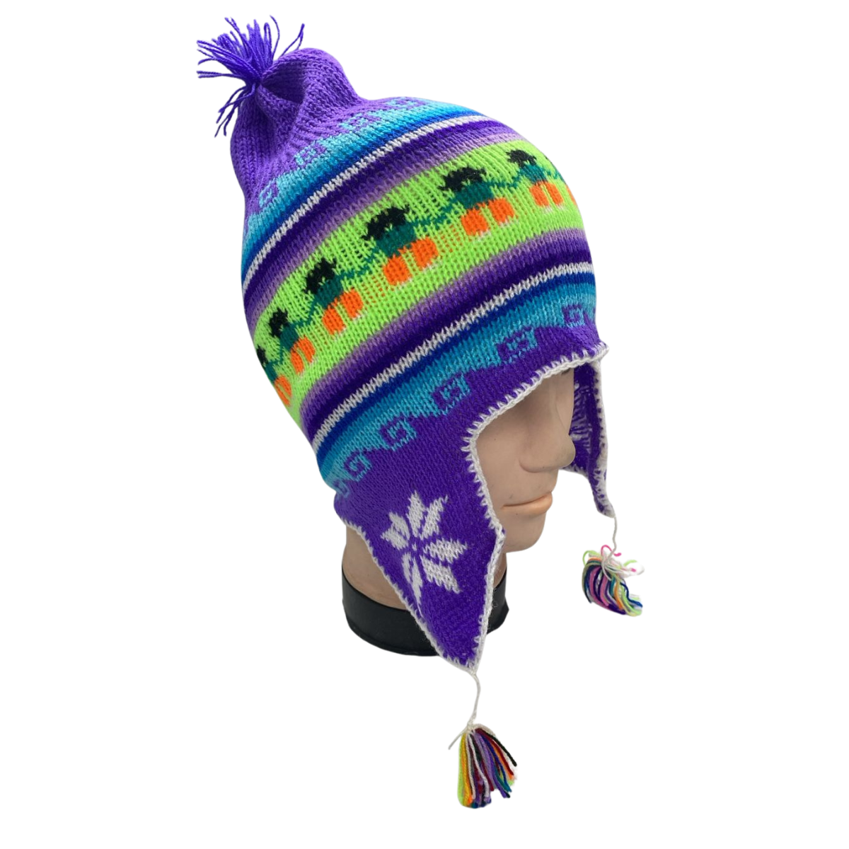 Gorro Chullo Lana Con Polar Tapa Oreja Varios Diseños-2