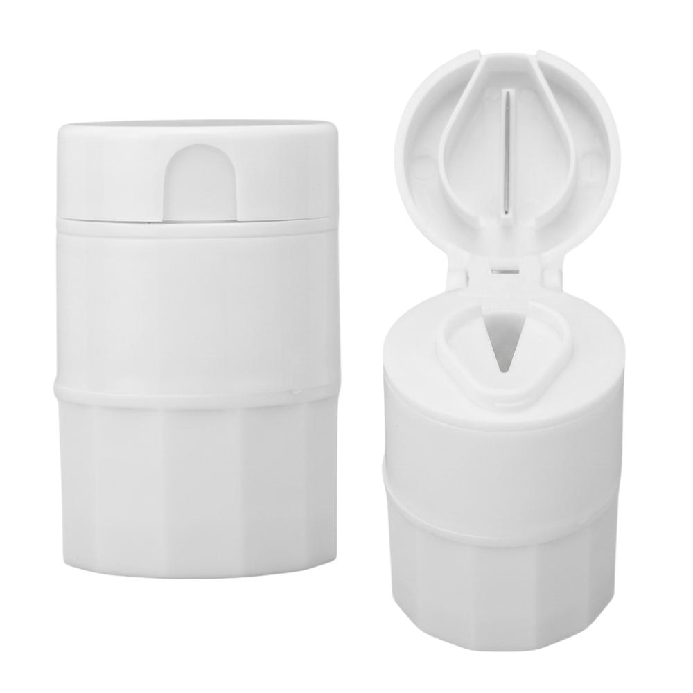 Pastillero 4 En 1: Cortador, Triturador, Organizador Y Dispensador De Pastillas-2
