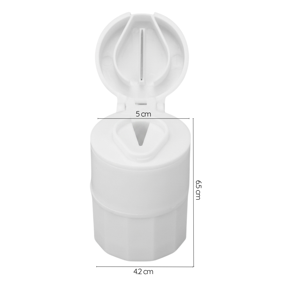 Pastillero 4 En 1: Cortador, Triturador, Organizador Y Dispensador De Pastillas-7