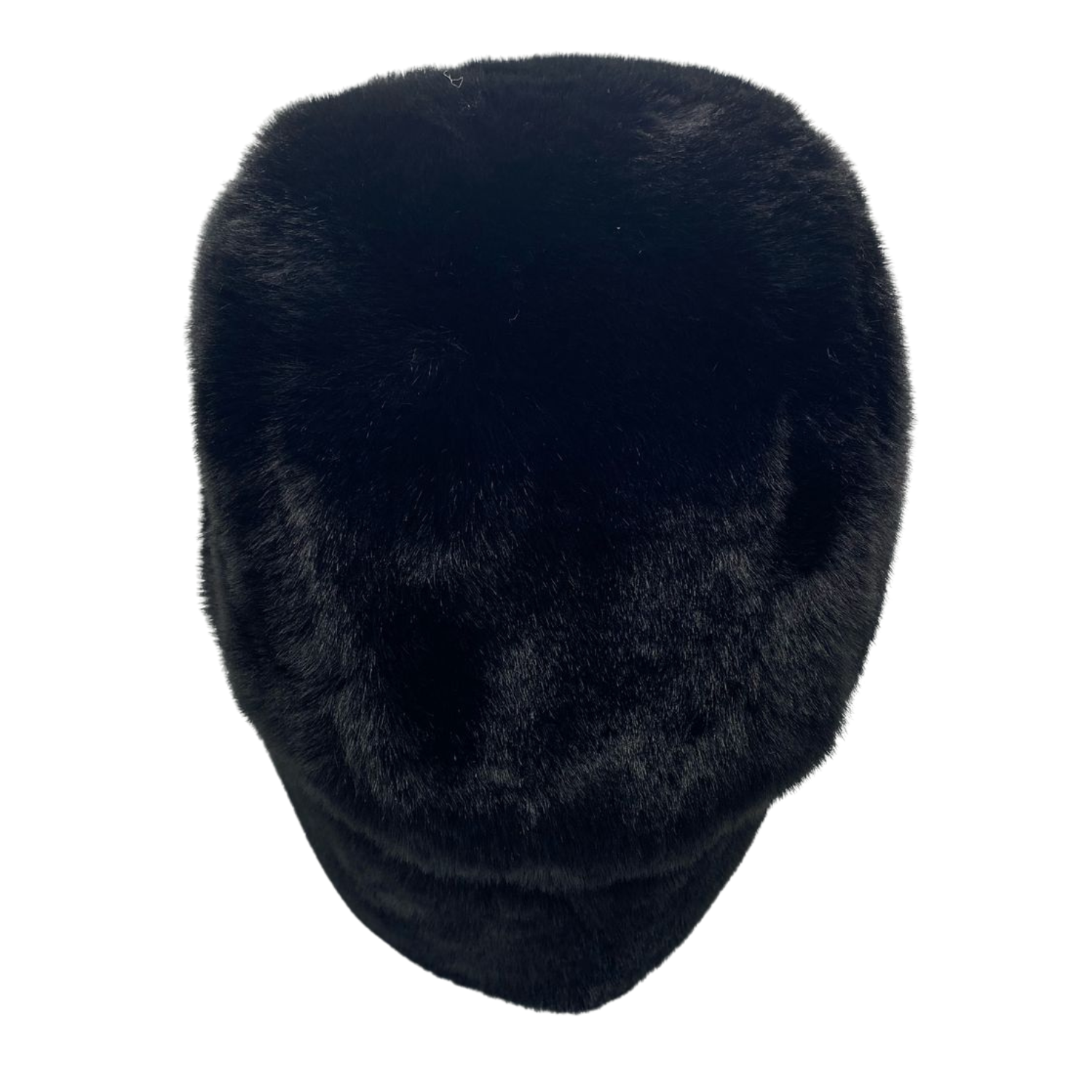 Gorro Ruso Ushanka Suave Piel Sintética Para Invierno Unisex - Negro-3
