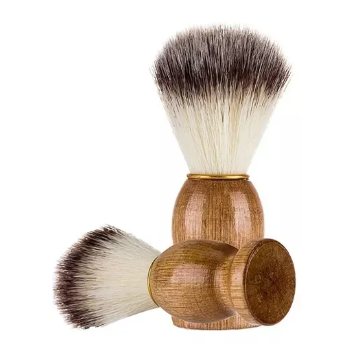 12x Brocha Hisopo De Madera Para Barba - Peluquería Barbería-0