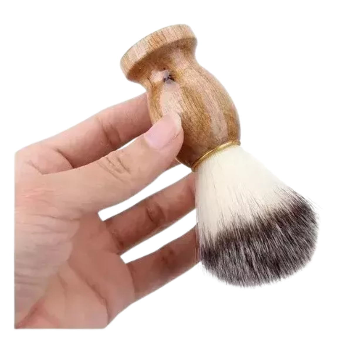 12x Brocha Hisopo De Madera Para Barba - Peluquería Barbería-5