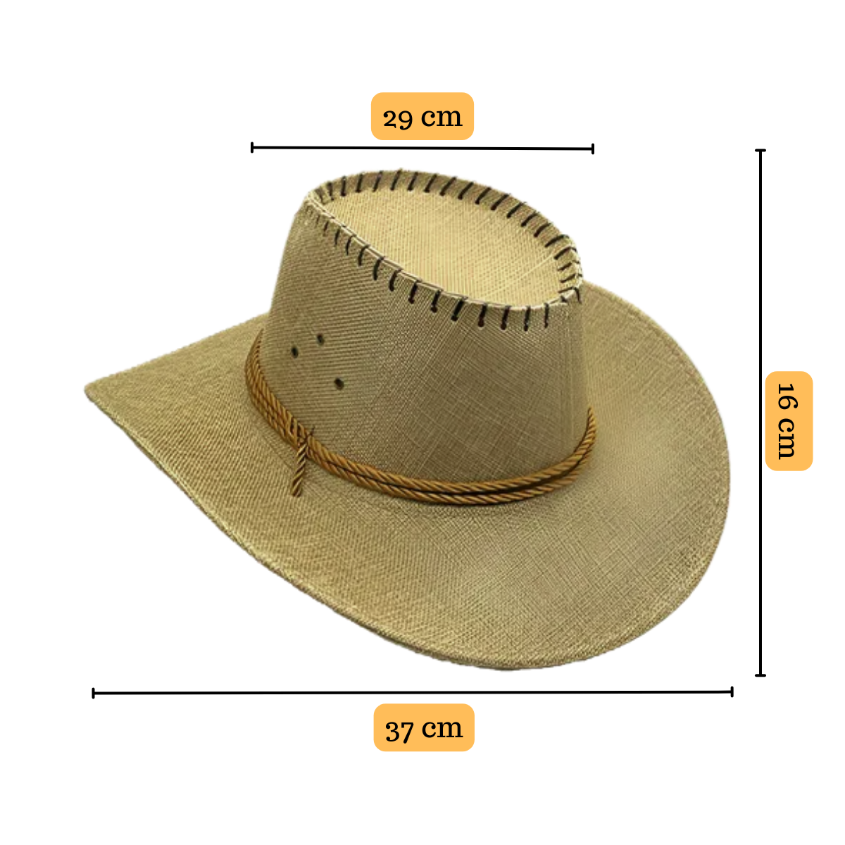 Sombrero Vaquero Unisex Gorro Gorra Jockey Oeste Fiestas Patrias-2