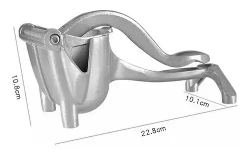 Dispensador Exprimidor Jugo Manual Aluminio Naranja Frutas-1