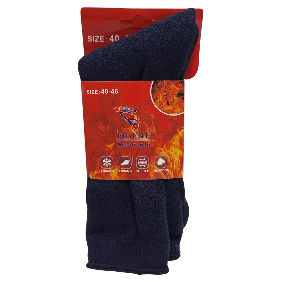 Pack 4 Calcetines Termicos Polar Gruesos Terciopelo Suaves-4