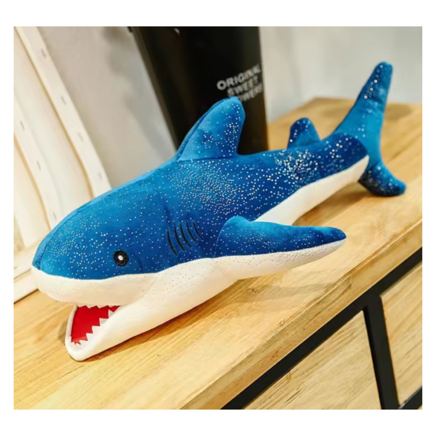Peluche De Tiburón De Animal Suave Anti Alérgico-3
