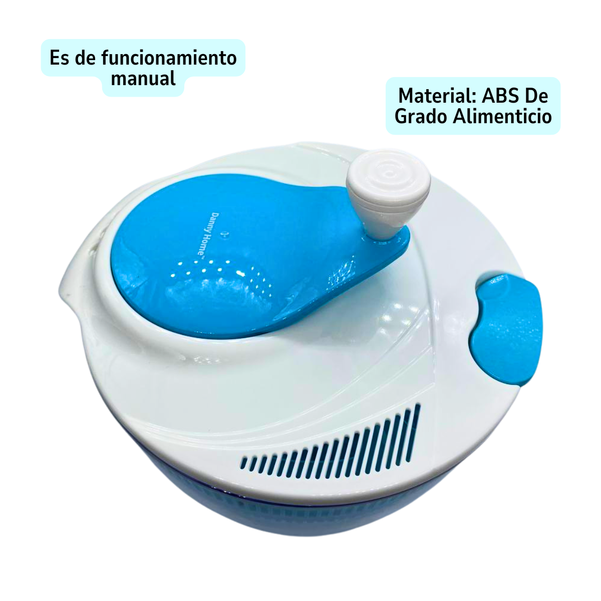 Centrifugador Secadora De Lechuga Escurridor De Verduras Premium-2