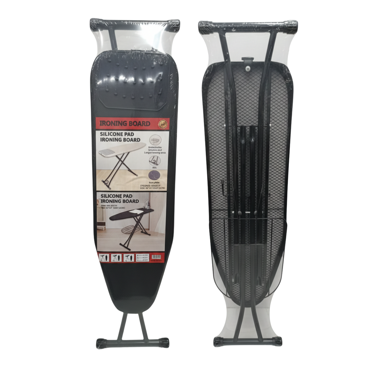 Tabla De Planchar Premium Con Funda Silicon Desmontable Colores Surtidos Mesa De Planchar Metal-0