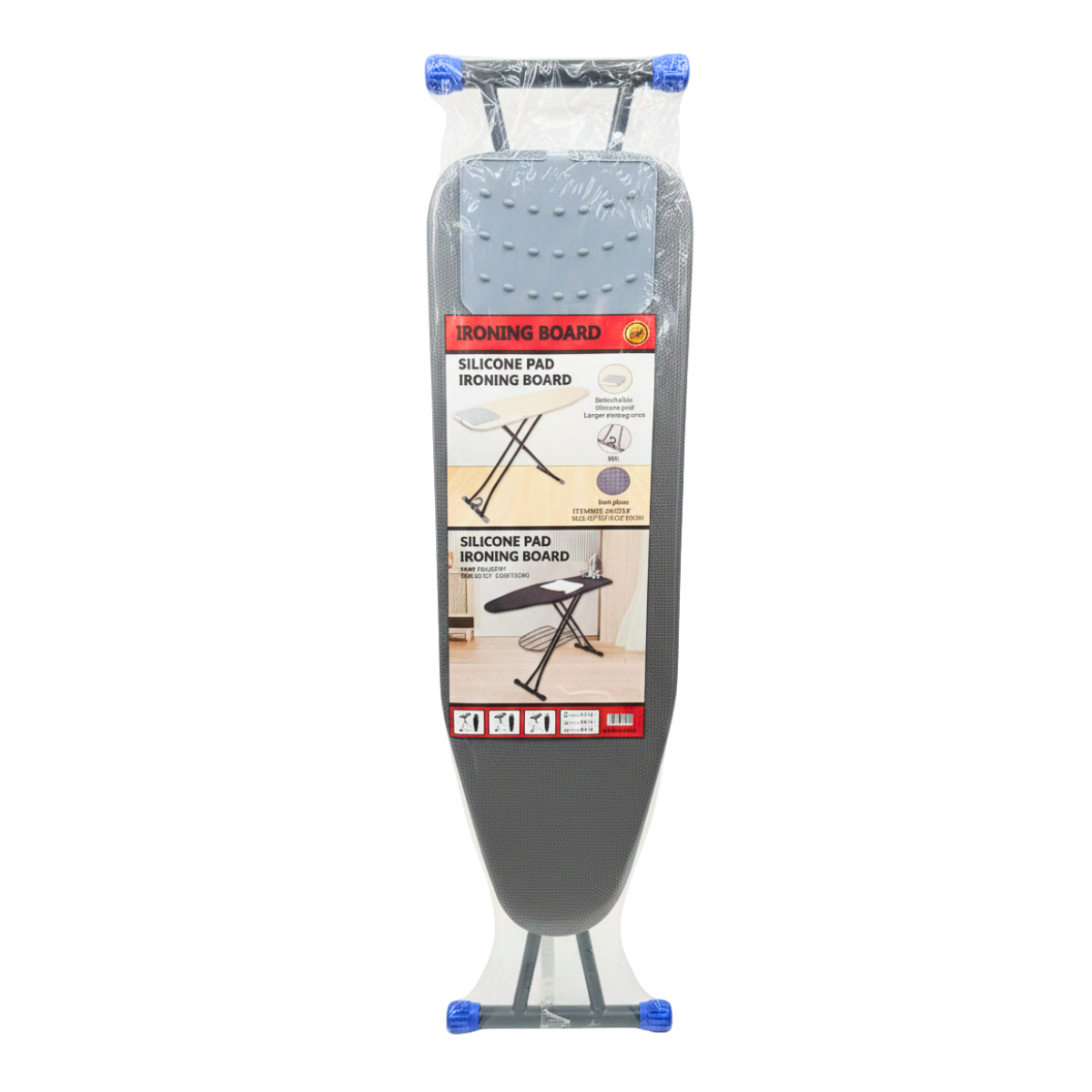 Tabla De Planchar Premium Con Funda Silicon Desmontable Colores Surtidos Mesa De Planchar Metal-4