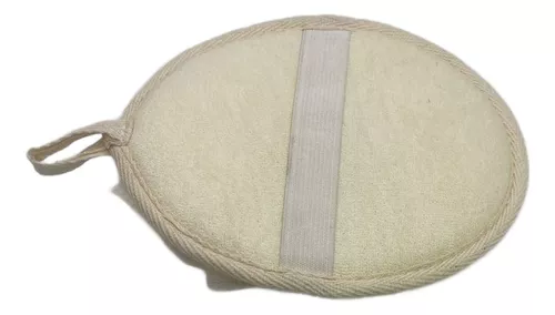 Almohadillas Esponja Exfoliante Para Ducha Baño Ovalada-2