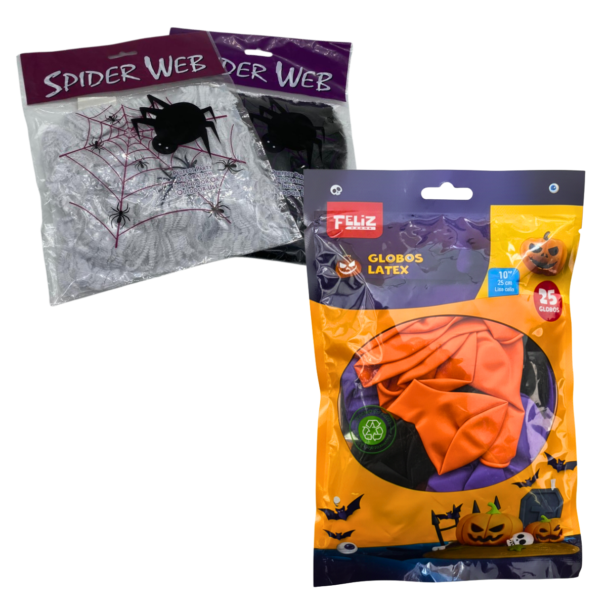 Set 45 Piezas Decoración y Acesorios Premium Halloween 2025-5