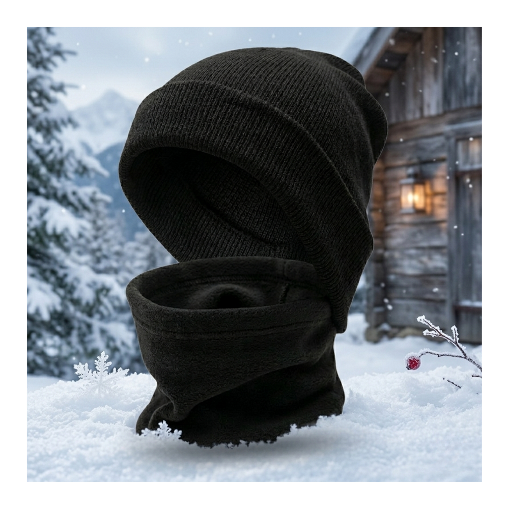 Set Invierno: Gorro Polar, Cuello Polar-0