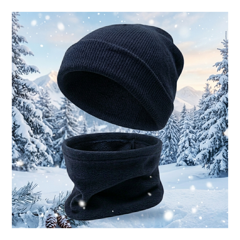 Set Invierno: Gorro Polar, Cuello Polar-0