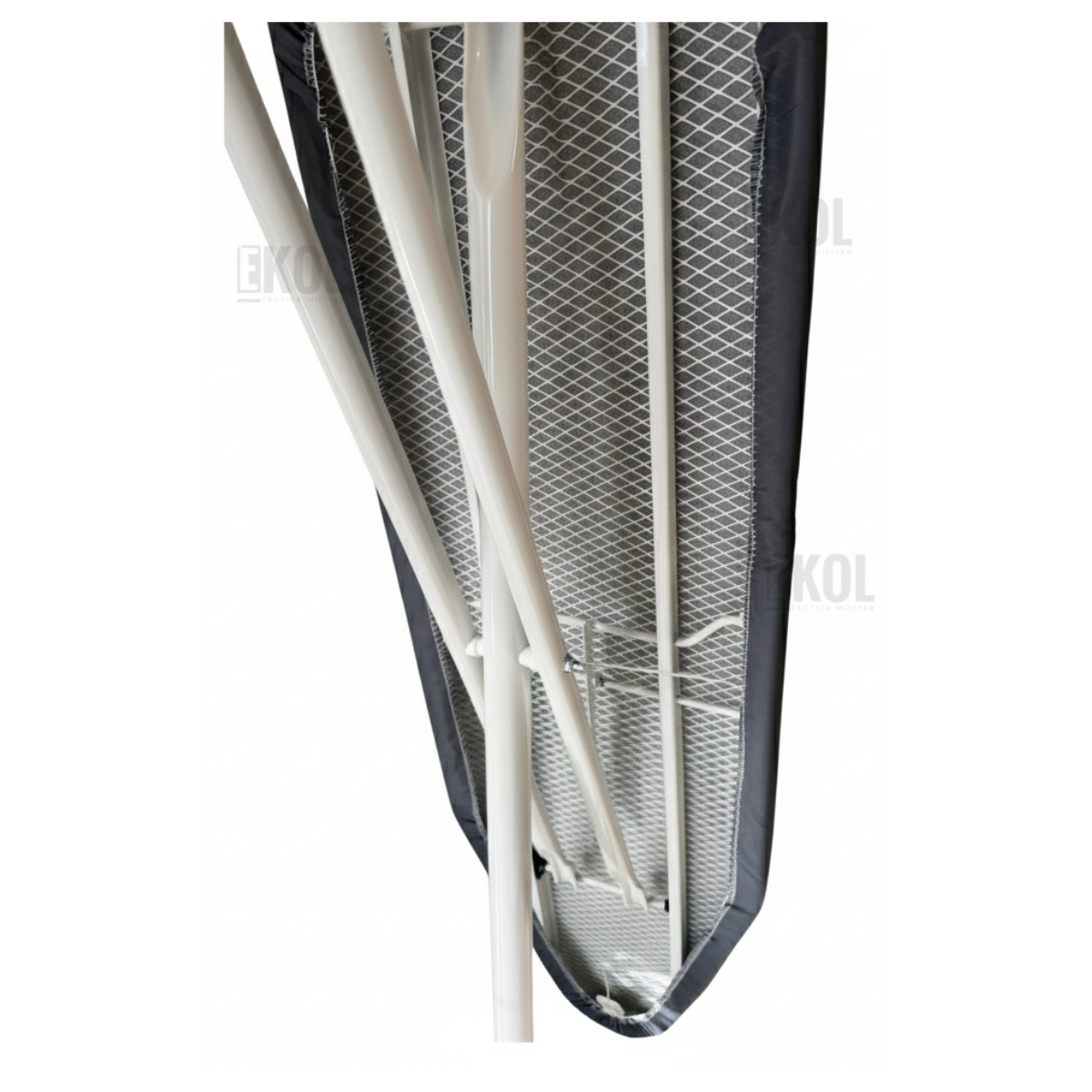 Tabla De Planchar Premium Metal Tela Gris 134x36 cm-4