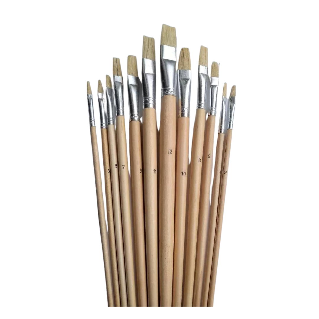 Set Accesorio Para Pintar Pinceles Artistico 12 Unid-3