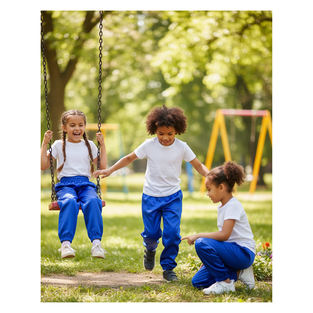 Pack 2 Pantalones Buzo Fantasia Niño Niña Escolar Azul / Verde-4