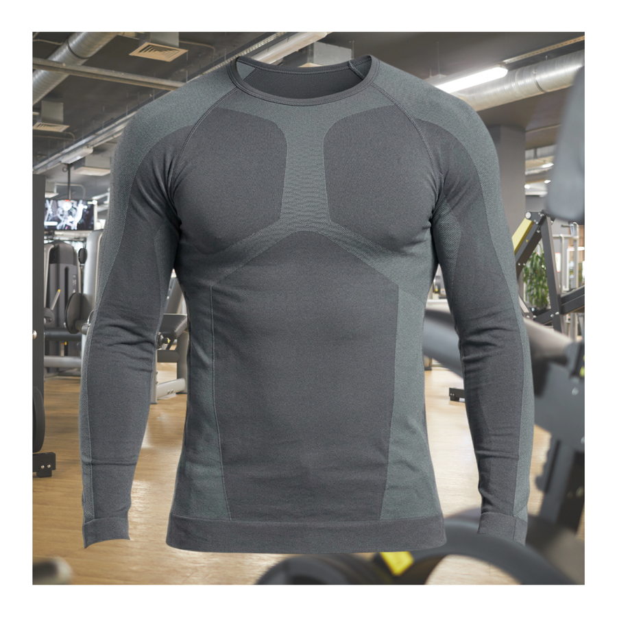 Primera Capa Térmica HombreMujer Sin Costuras Running Outdoor-6