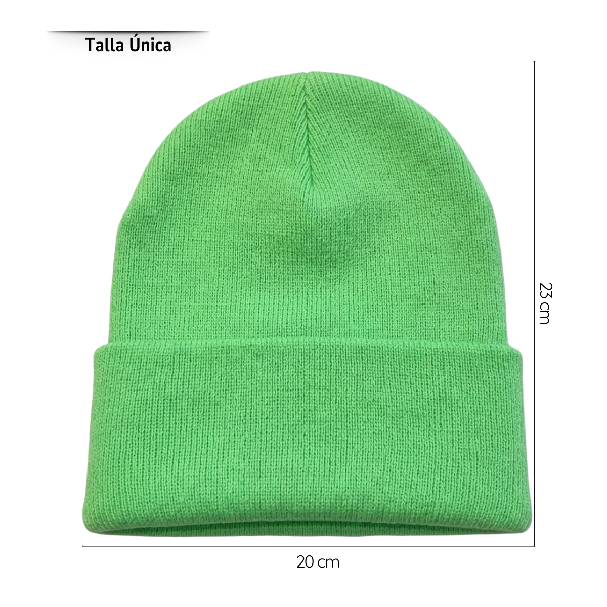 Pack 12 Gorros Beanie Adultos Lana Térmicos Colores Surtidos-5