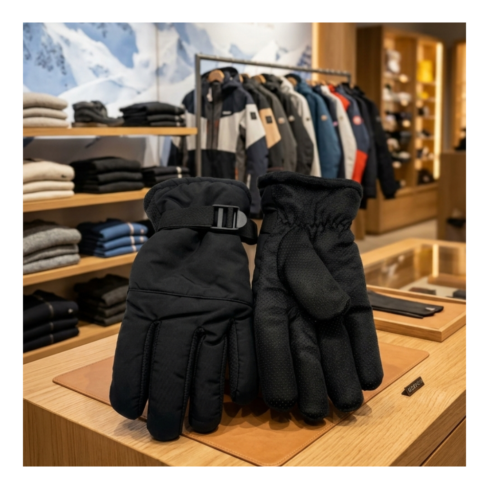 Guantes para Nieve y Montañismo Térmicos con Agarre Antideslizante-7