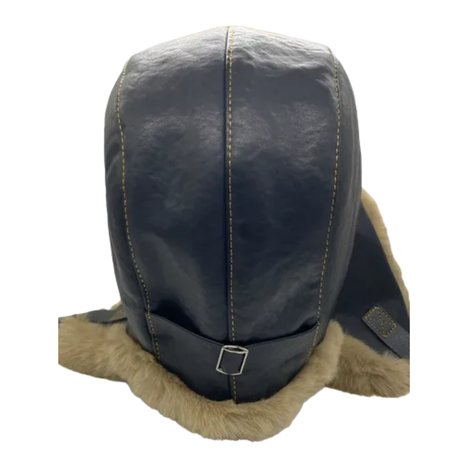 Gorro Ruso Ushanka Cuero Pelaje Suave Muy Abrigador-2