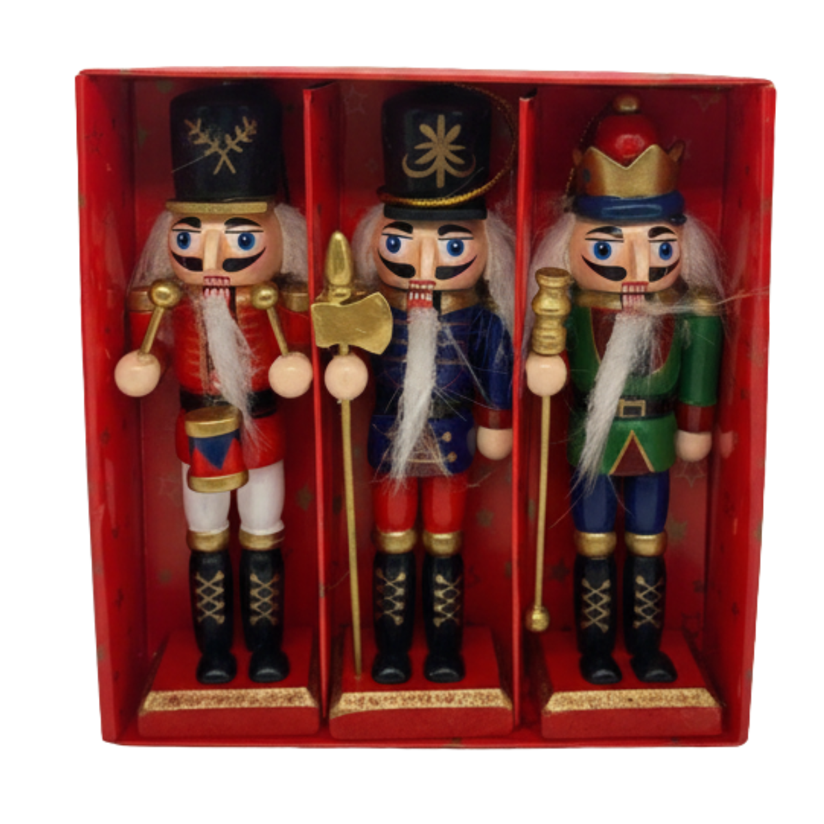 Pack 3 Cascanueces Navideño Colgante Adorno Navidad-1