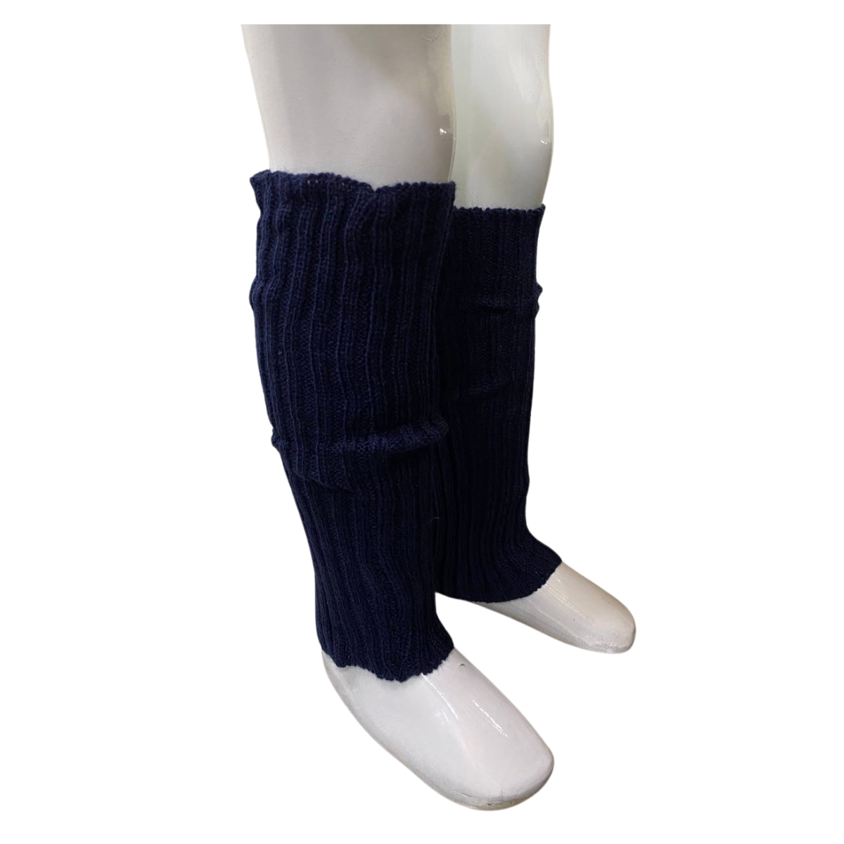 Polainas de Lana para Niñas - Azul Clásico - Talle Único-3