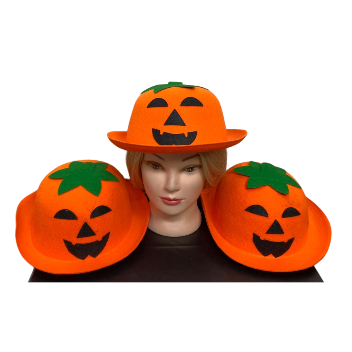 Pack 3 Gorro Sombrero Disfraz Calabaza Fiesta Halloween 2025-2