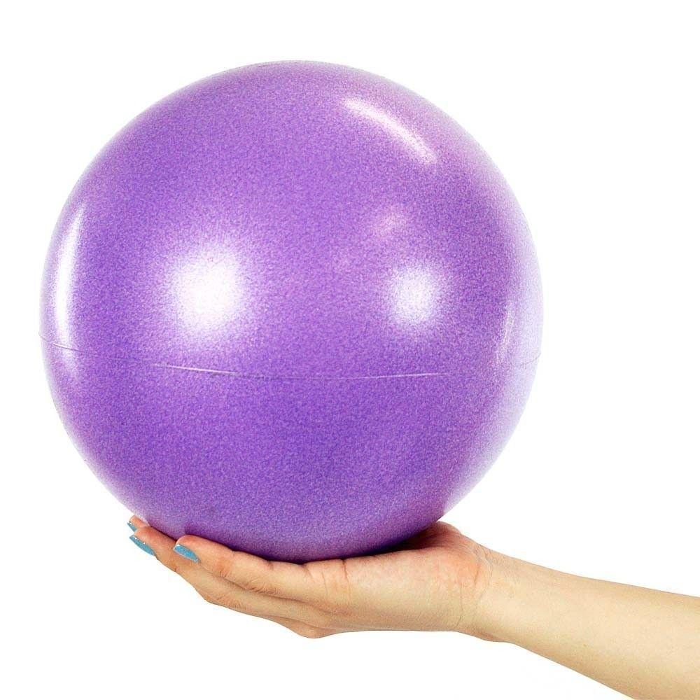 Pelota Balon Yoga Pilate Fitball Overball Rehabilitación25cm-Lila-0