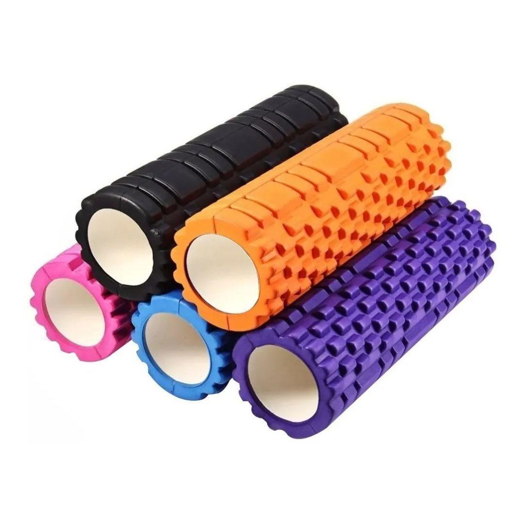 Foam Roller Rodillo Piramide Yoga Masaje Muscular Ejercicio 33CMAzul-1