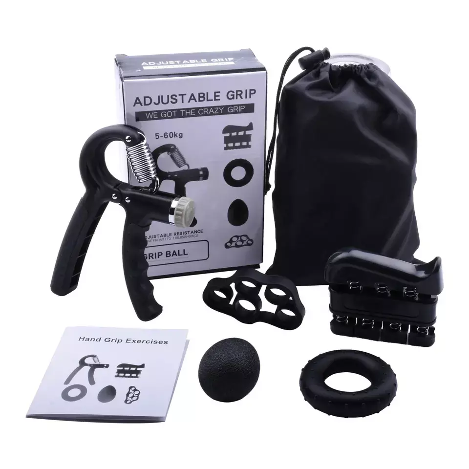 Kit Ejercitador Fortalecedor De Dedos Rehabilitacion Manos-0