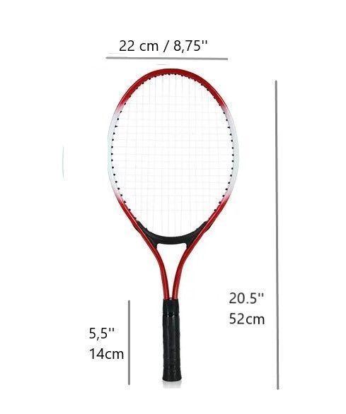 PACK 2 RAQUETAS TENIS PRINCIPIANTES AMATEUR + PELOTA-2