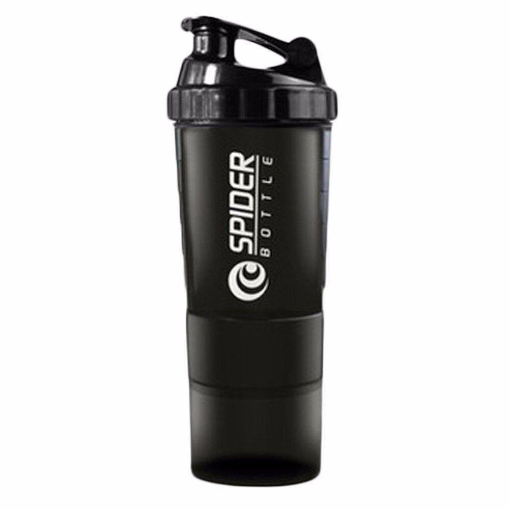 Shaker Botella Mezclador Batidos Proteina 500ml Fitness Gim - Lila-2
