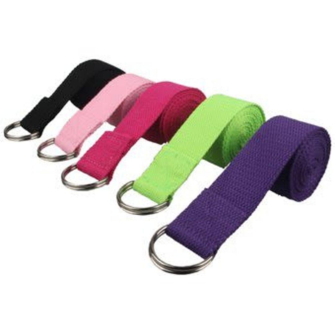 Cinto Yoga Fitness Pilates Flexibilidad 180cm-1