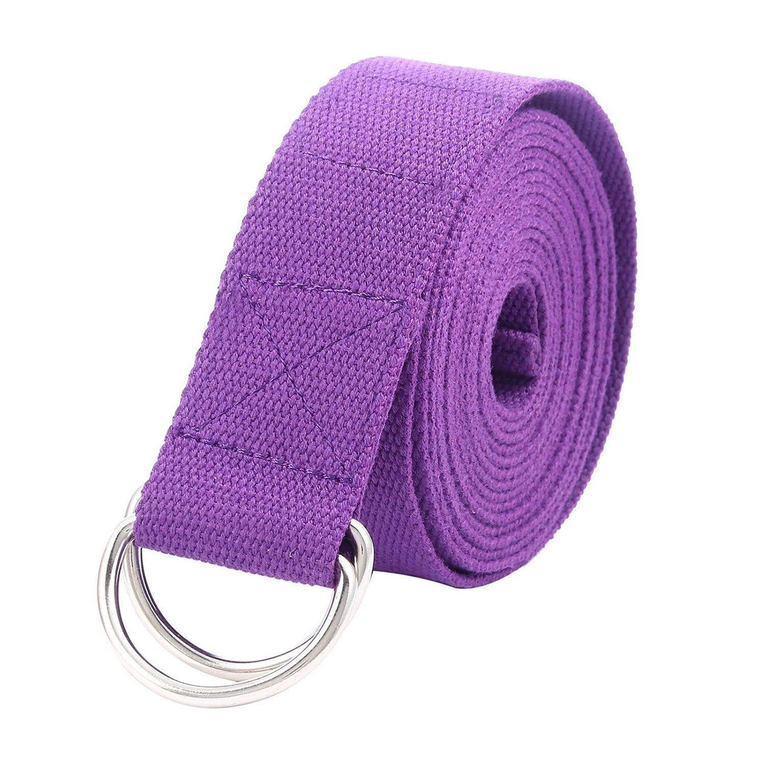 Cinto Yoga Fitness Pilates Flexibilidad 180cm-0