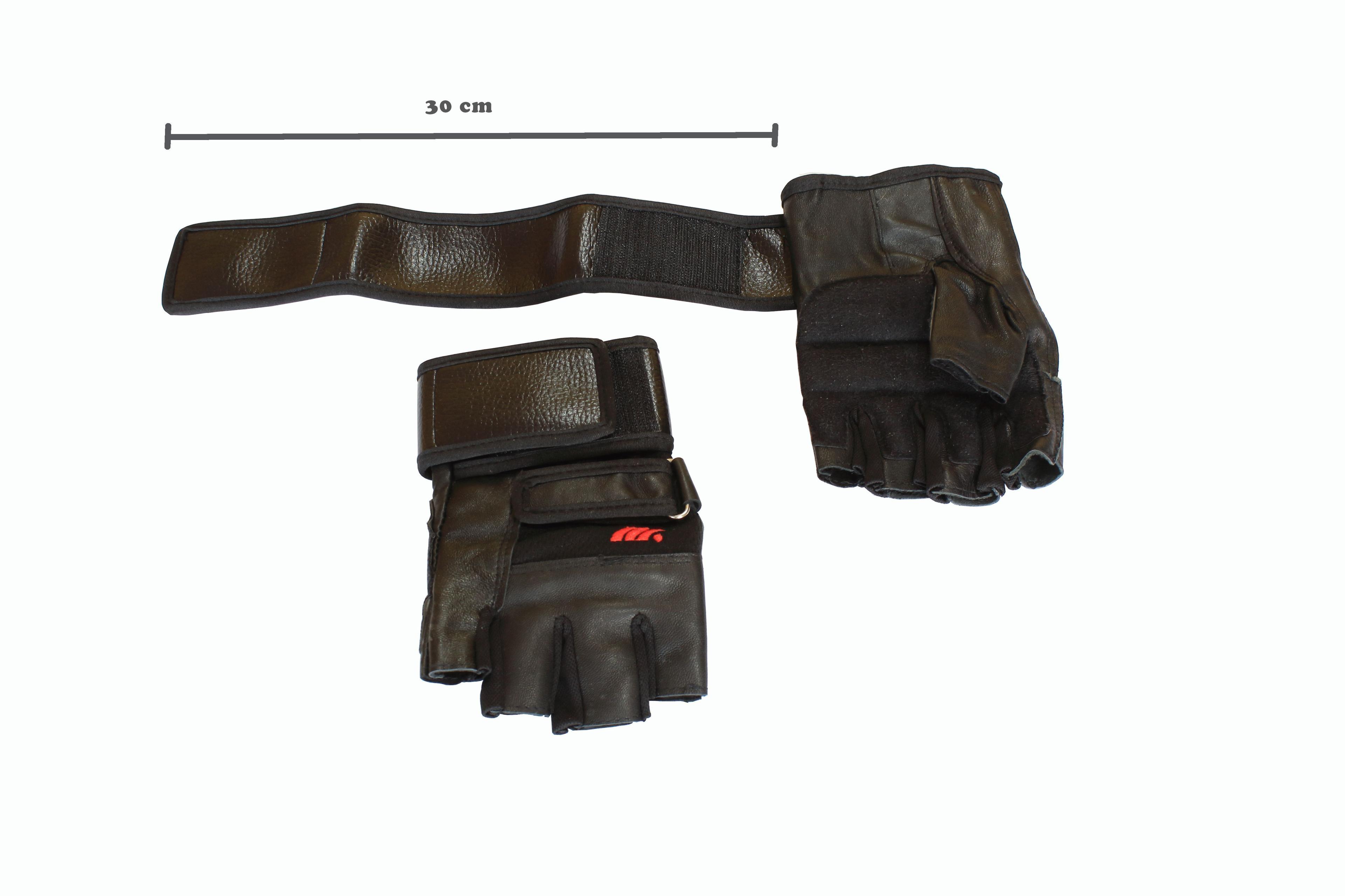 Guantes Fitness Gimnasio Con Muñequera - Pesas Y Barra-5