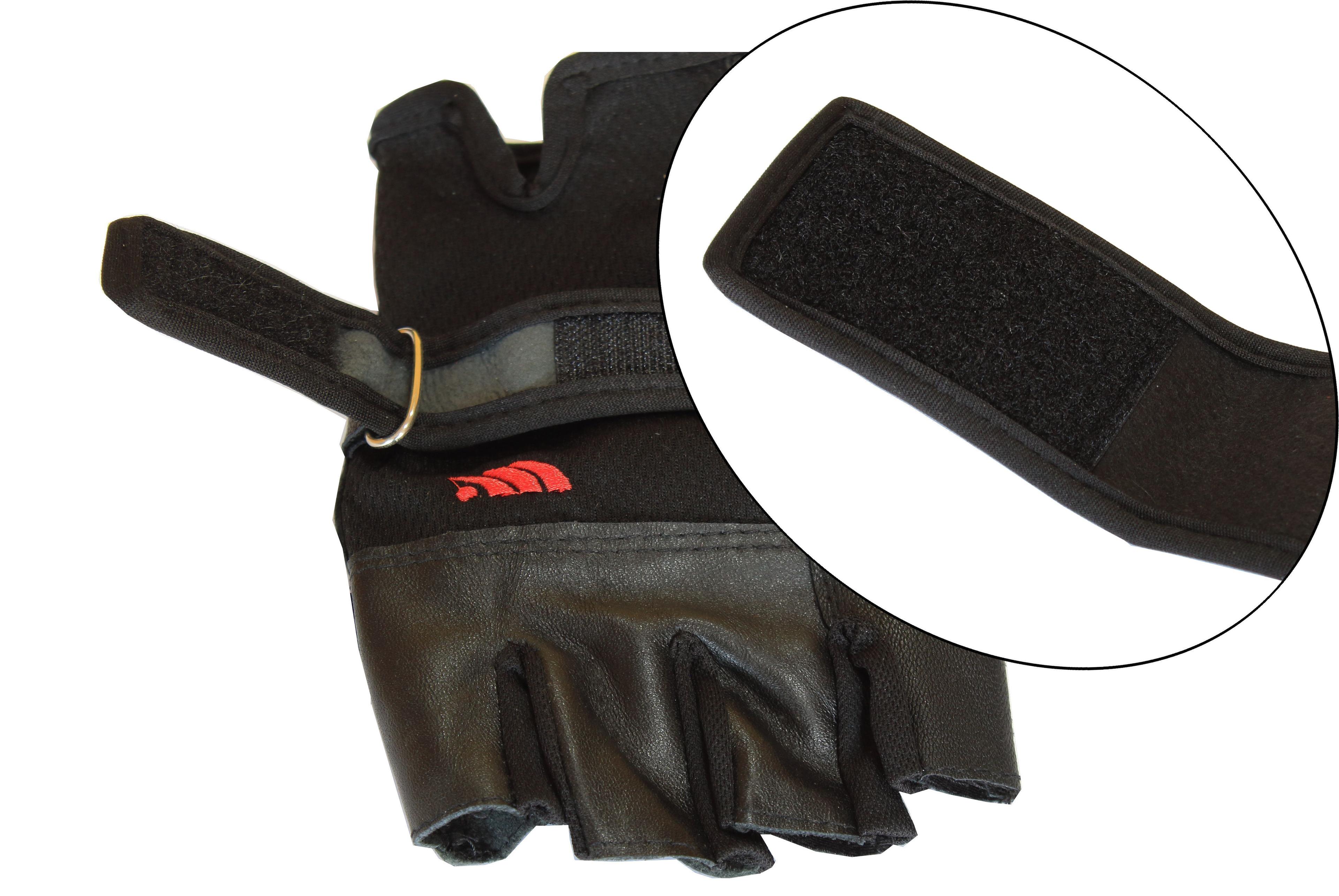 Guantes Fitness Gimnasio Con Muñequera - Pesas Y Barra-4
