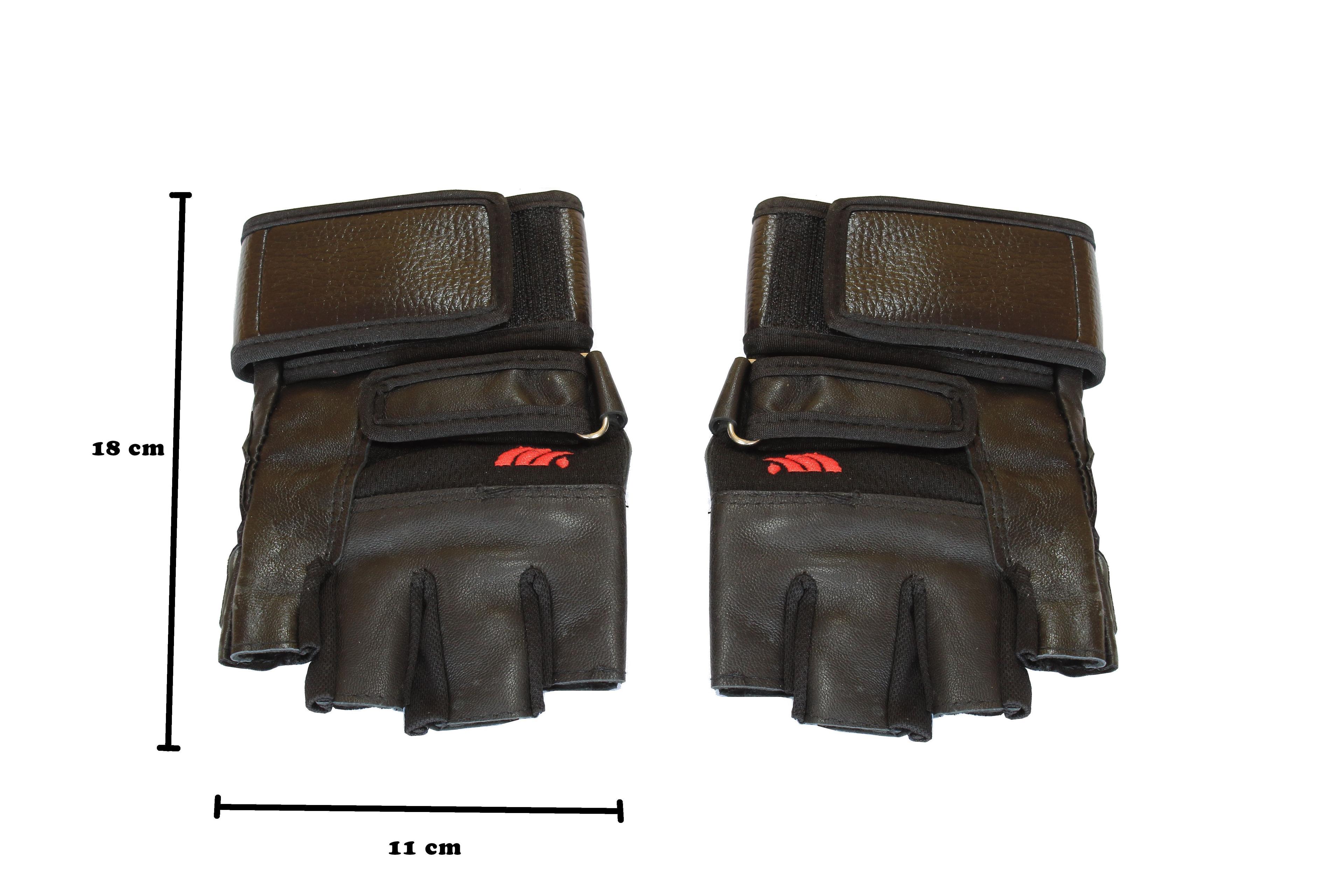 Guantes Fitness Gimnasio Con Muñequera - Pesas Y Barra-2
