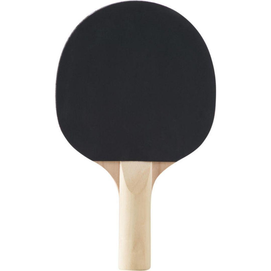 Set Paleta Raqueta Ping Pong + 3 pelotas - mango madera natural-5