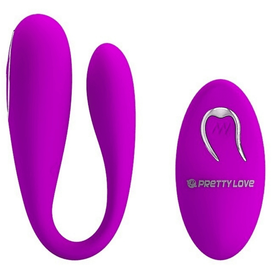 Vibrador para parejas con control remoto Algernon-0