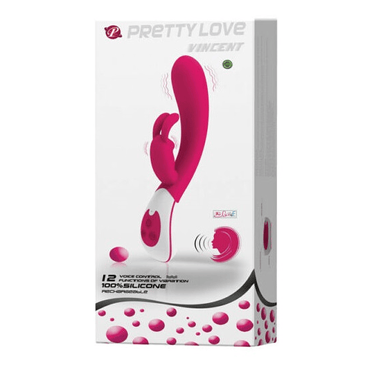 Vibrador Vincent (por voz) conejo recargable-0