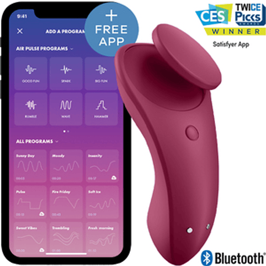 Vibrador Satisfyer Sexy Secret Panty con App-1