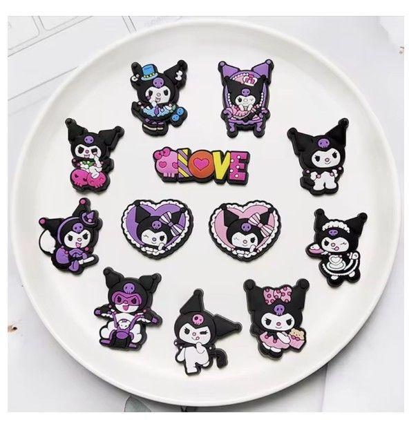Pack 20 Charms Kuromi Sanrio Compatibles Con Crocs Pin-2
